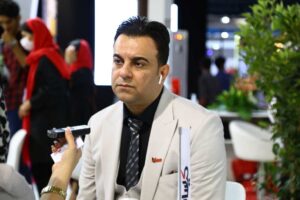 حضور شرکت نوین سازه کیسان آرمان در تمایشگاه بین المللی در و پنجره تهران | آرش حمزه لویی مدیر فروش